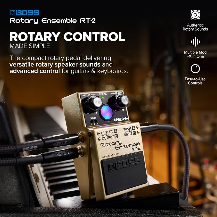 ギター BOSS Rotary Ensemble RT-2 Boss RT-2 Rotary Ensemble Pedal – Kraft Music